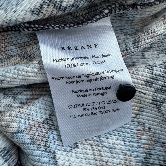 Sezane Felix Jumper in Pastel Blossom Print - Picture 6 of 8